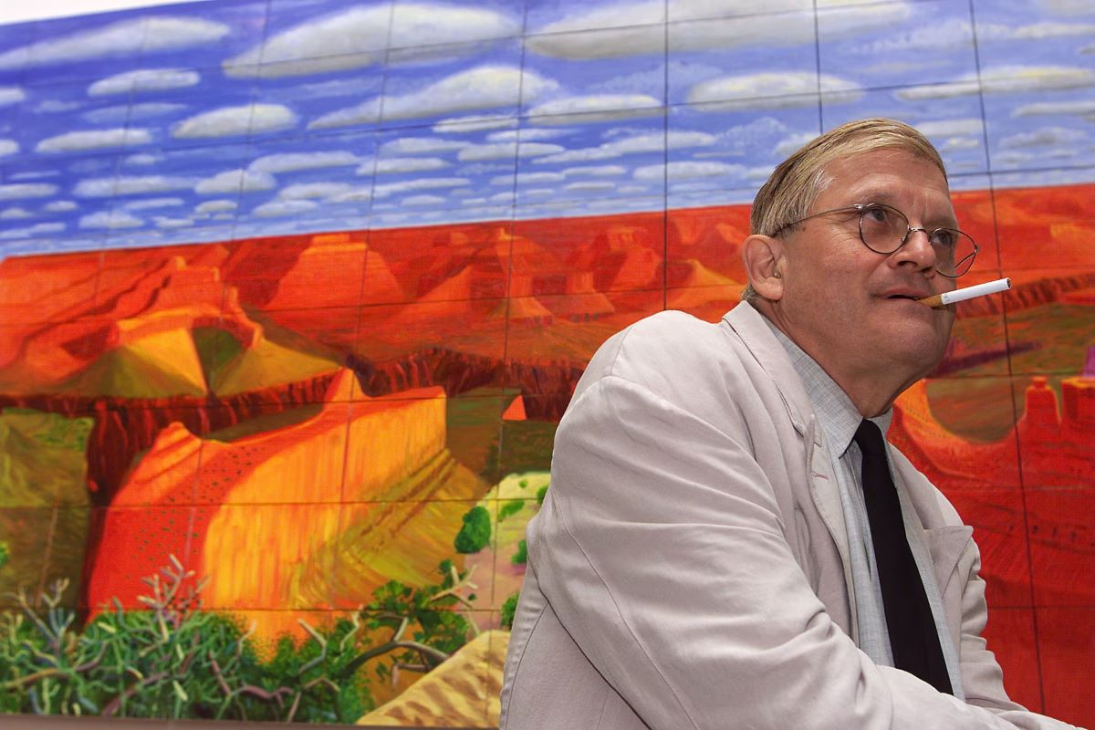 David Hockney, the renowned British artist, passed away